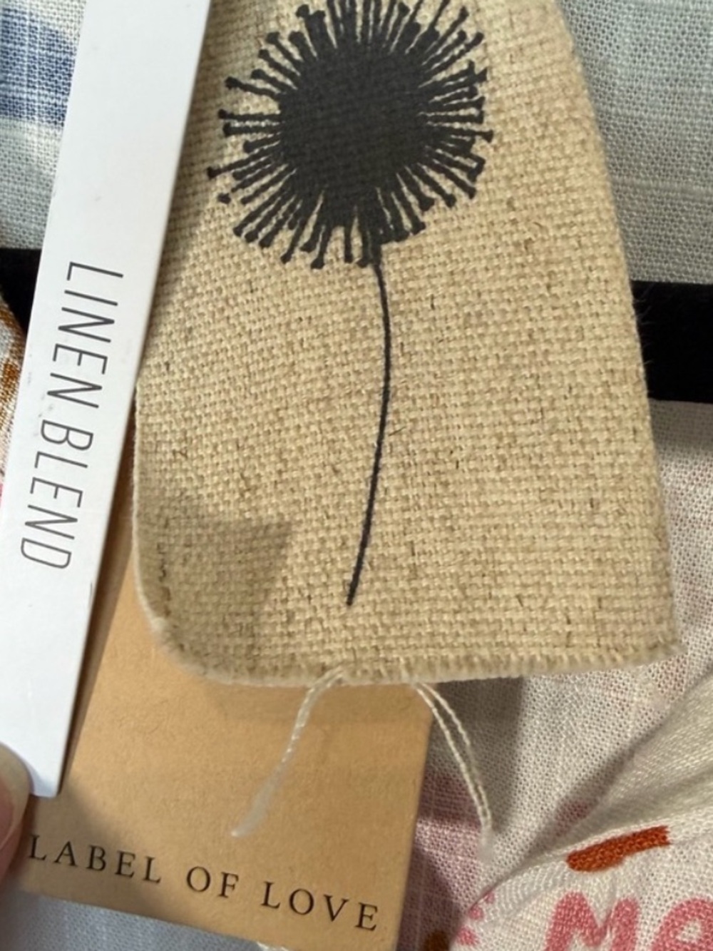 Label of Love Anthropologie Linen Blend Shirtdress 3/4 Sleeve in Size L - Picture 8 of 11